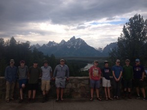 Standing in the same spot Ansel Adams took his iconic photo of the Snake River winding through the shadows of the Tetons. 