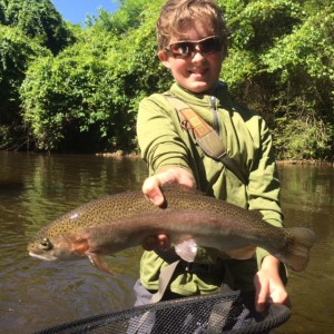 Fat rainbows and colorful brookies. Click here to see the full NC Blue Ridge album. 